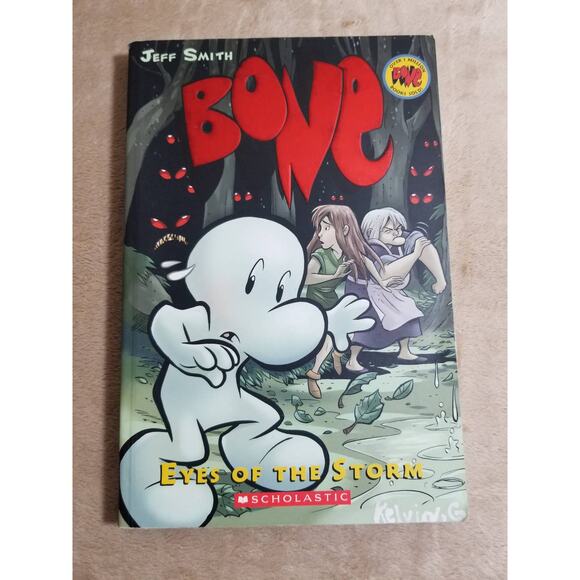 Bone Book The Great Cow Race - Eyes of the Storm Jeff Smith 2006 Vintage - Picture 7 of 13